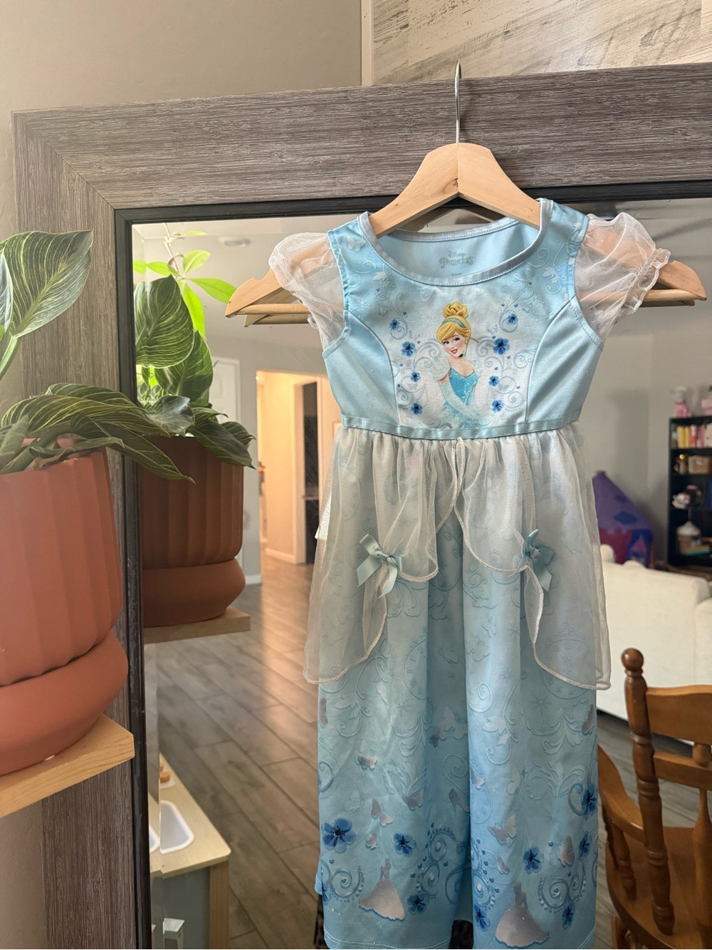Prince Light Blue Cinderella Princess Nightgown for Kids